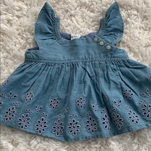 Baby Gap Chambray Top , newborn